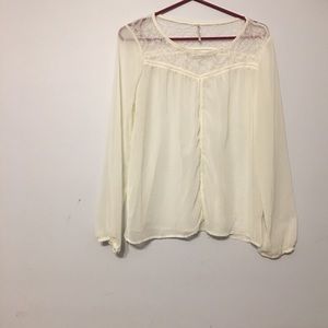 Chiffon blouse long sleeve!!!